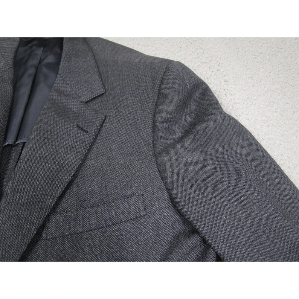 Brooks Brothers Blazer Mens 38R Gray Golden Fleece Wool Made‎ In USA
